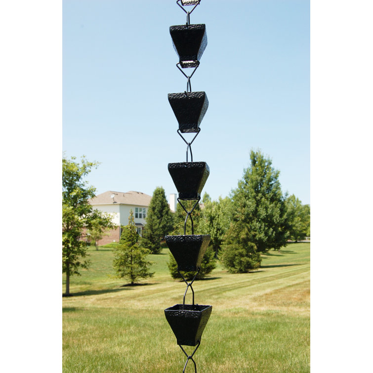 17 Stories Metal Rain Chain Wayfair